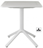 Стол пластиковый обеденный Scab Design Eco Fixed, лен