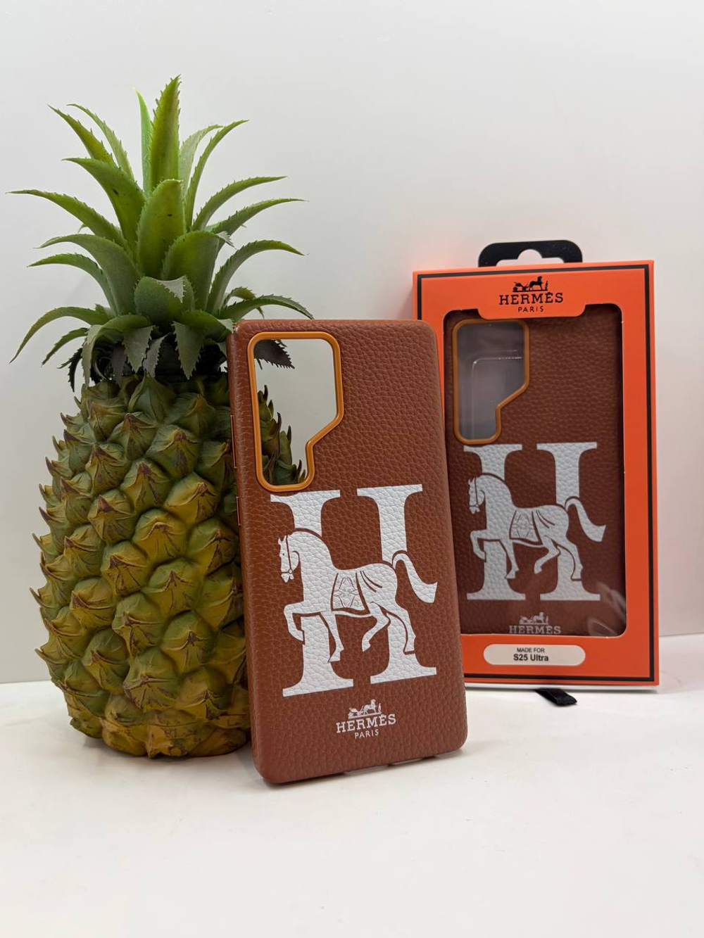 Накладка Hermes для Samsung S25 Ultra