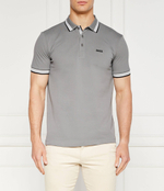 Поло Paddy BOSS GREEN - пепельный(50469055)