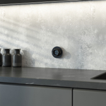 Розетка с заземлением черный ретро W5671008