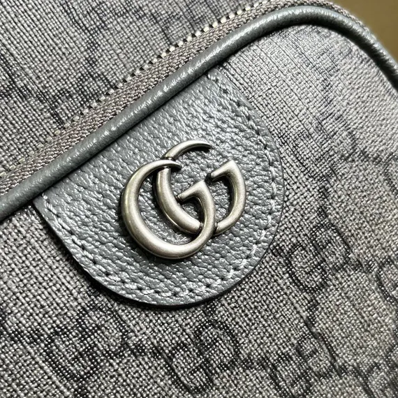 Сумка мужская GUCCI GG OPHIDIA MINI, серая