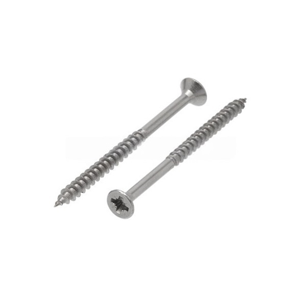 Шуруп АРТ 9050 А2 4,0х80/48 PZ с потайной головкой, шлиц крест в упак 200 шт