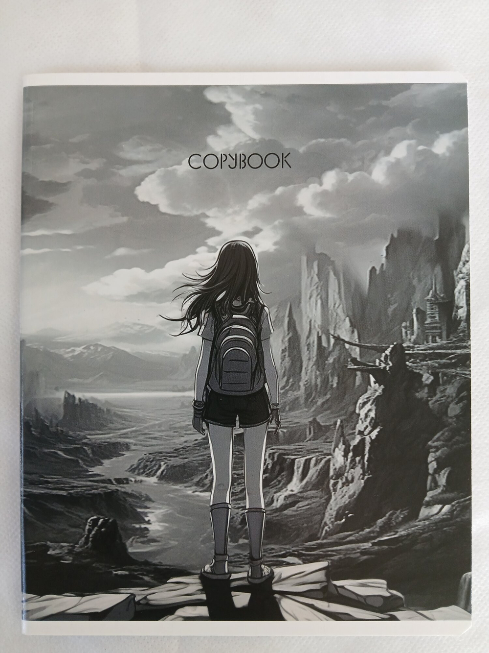 Тетради 48 листа А5+.  "Неведомые Дали", общая, клетка. Формат А5+ (163*203 мм). Арт.120024. С полями. Комплект 5 шт.