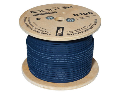 DAXX R106 Аудио кабель из монокристаллической меди 2 х 0,5мм2 . High Grade. D=6mm- 1пог.м.-