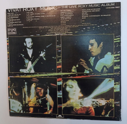 Винтажная виниловая пластинка LP Roxy Music Viva The Live Roxy Music Album (Bulgaria 1976)