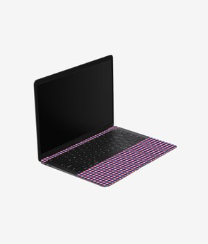 Виниловая наклейка PICNIC (синий) для MacBook