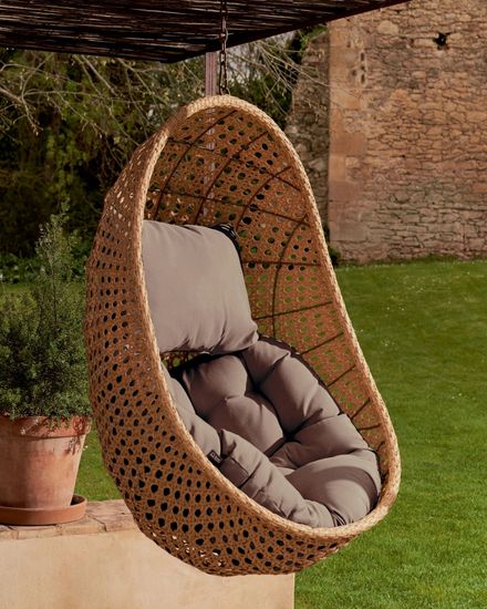 Подвесное кресло Cira с натуральной отделкой La Forma Испания