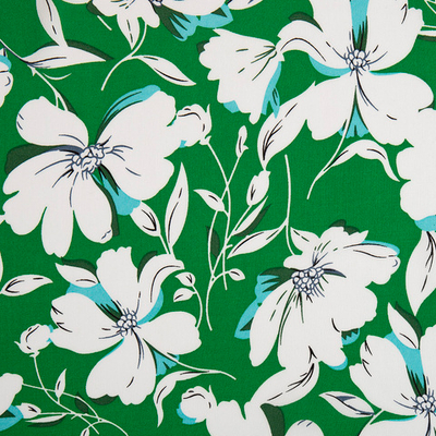 Ткань штапель принт 90 гр/м, 100% вискоза, ш. 145 см