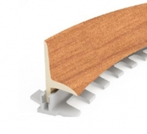 Профиль арочный "Roto flex" №34 орех 1.5м