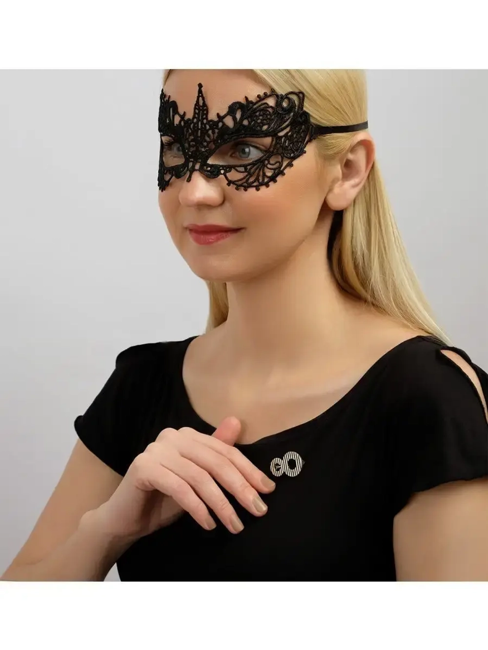 "Восемь" брошь из коллекции "Numerology"