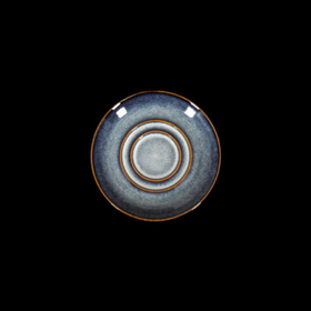 Блюдце 4,5" 114мм, синий "Corone Celeste"