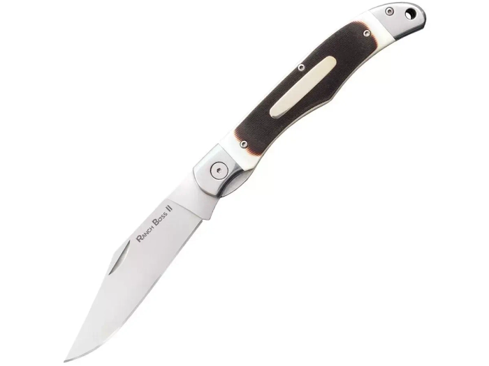 Нож складной Cold Steel Ranch Boss II сталь SK-5 рукоять PVC (CS-20NPM1)