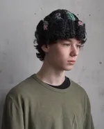 Купить Шапка вязаная Fuzzz Knit Beanie Dark Coral Шапка вязаная Fuzzz Knit Beanie Dark Coral