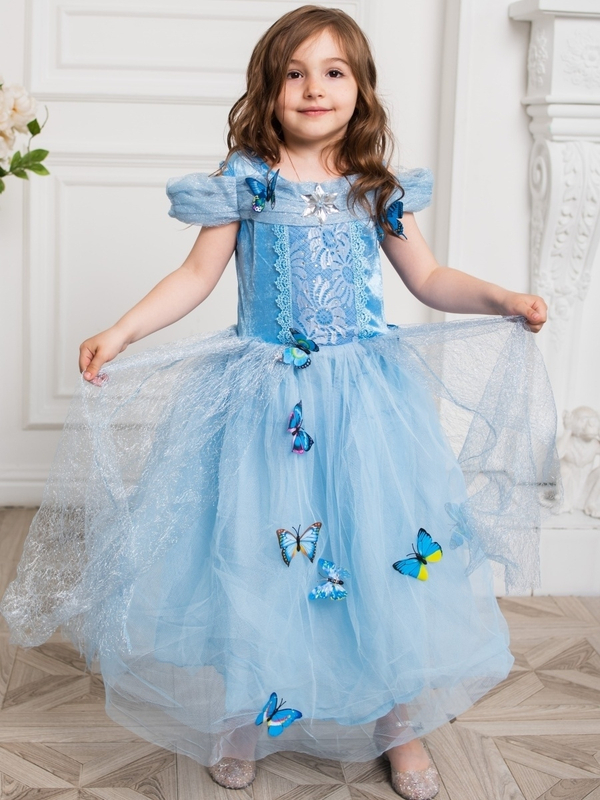 платье принцессы Золушки Авроры Бэль