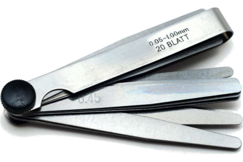 Веерный щуп СЕРВИС КЛЮЧ 0,05-1,0мм 20 листов в блистере 70614