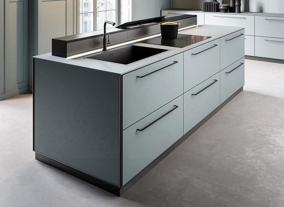 Вытяжка Falmec MONOLITH 90 VETRO NERO