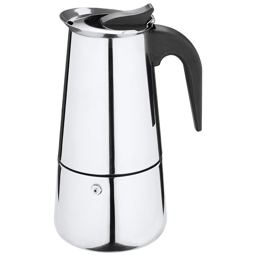 Кофеварка гейзерная 450мл 9 чашек нерж "Italia"