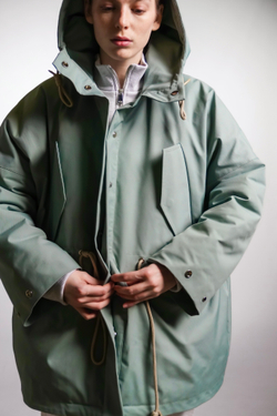 Парка утепленная, "Мята"