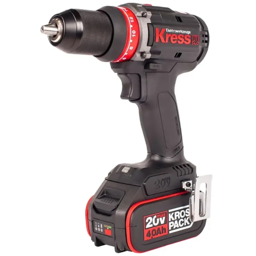 Kress KU124 дрель-шуруповерт (2 x 4 Ач, ЗУ)