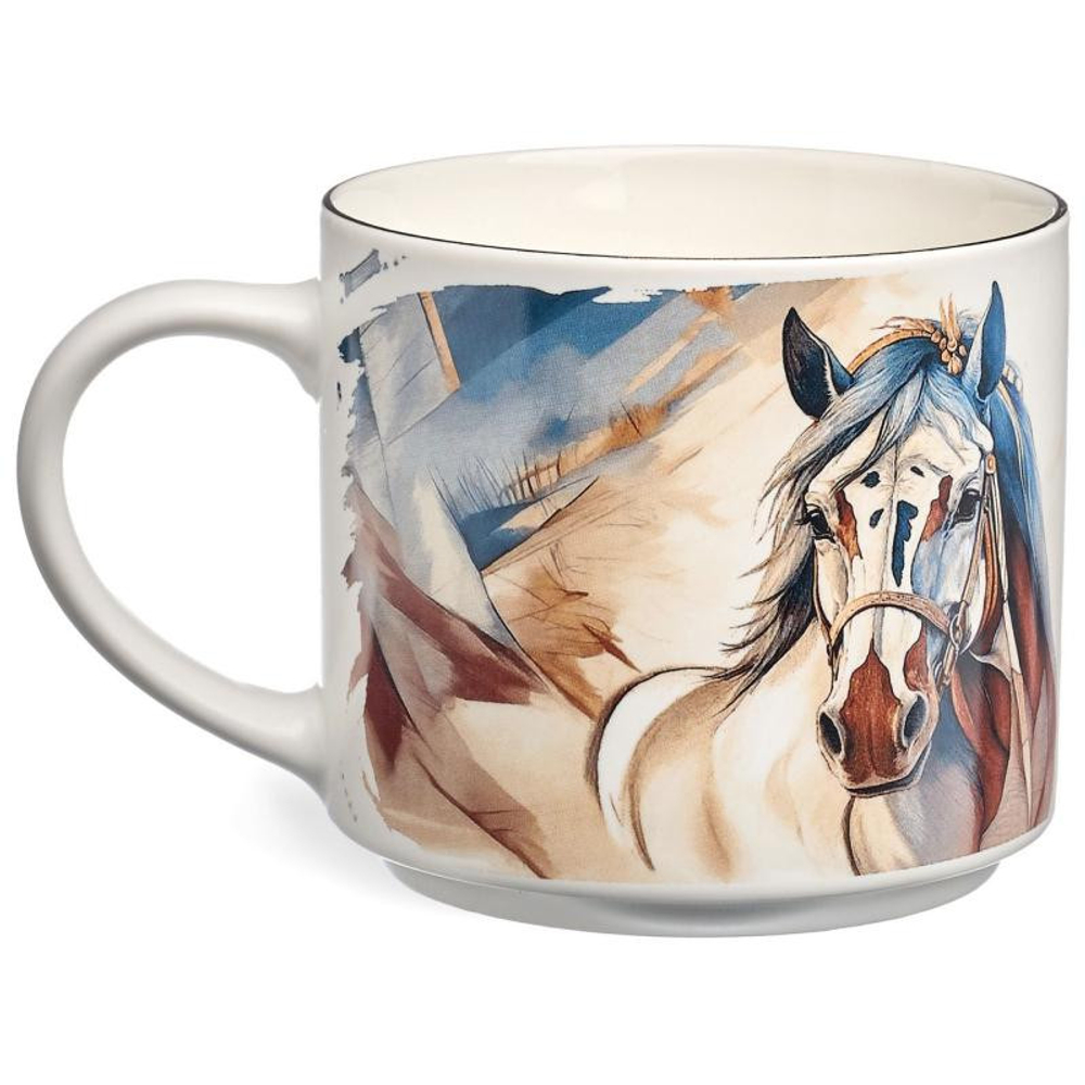 Кружка Lefard "Horse" золото 500мл