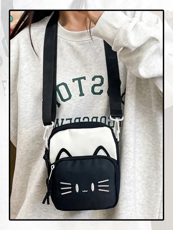Сумка для девочки подростка через плечо сумочка игрушка кот
