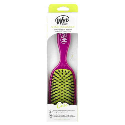 Wet Brush, Кисть для улучшения блеска, Maintain, Purple, 1 кисть