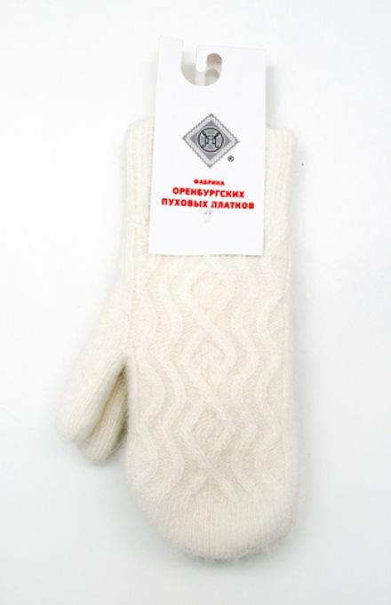 Варежки В021-02 экрю