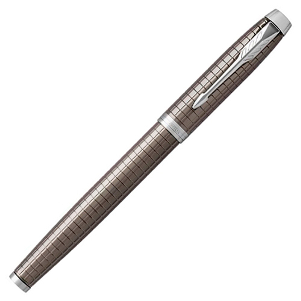 Parker IM Premium - Dark Espresso CT, ручка-роллер, F, BL