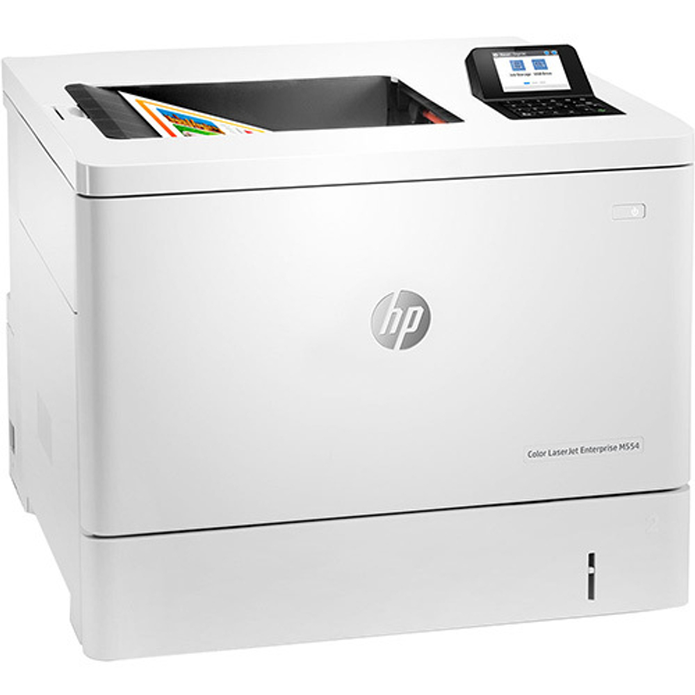 Принтер HP Color LaserJet Enterprise M554dn, A4, 33 стр./мин, Ethernet, цветной