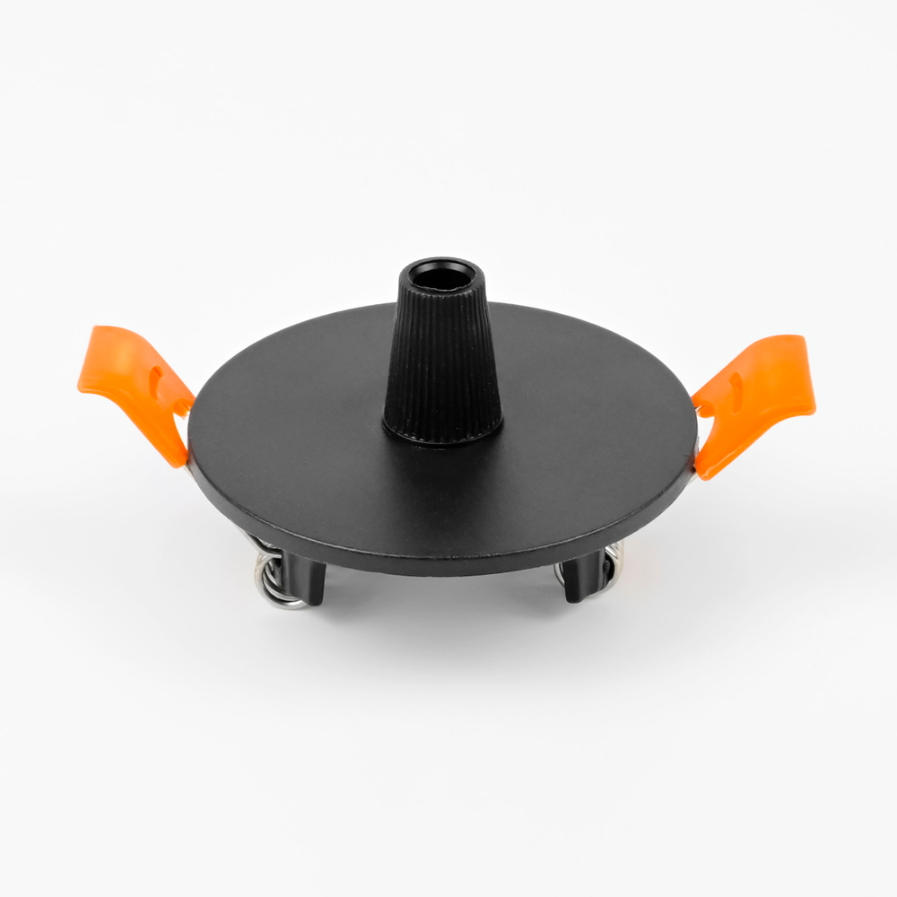 510007 Чаша потолочная встраиваемая (D60) д/подвода питания 510117 на 48В DUE HERMES ЧЕРНЫЙ