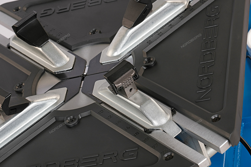 NORDBERG (4642(B)) Станок шиномонтажный автомат, двухскоростной, стол с накладками, 380 В, синий