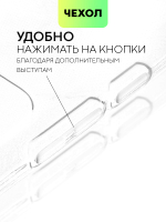 Чехол BROSCORP для Poco C40 оптом (арт. XM-PC40-HARD-TPU-TRANSPARENT)