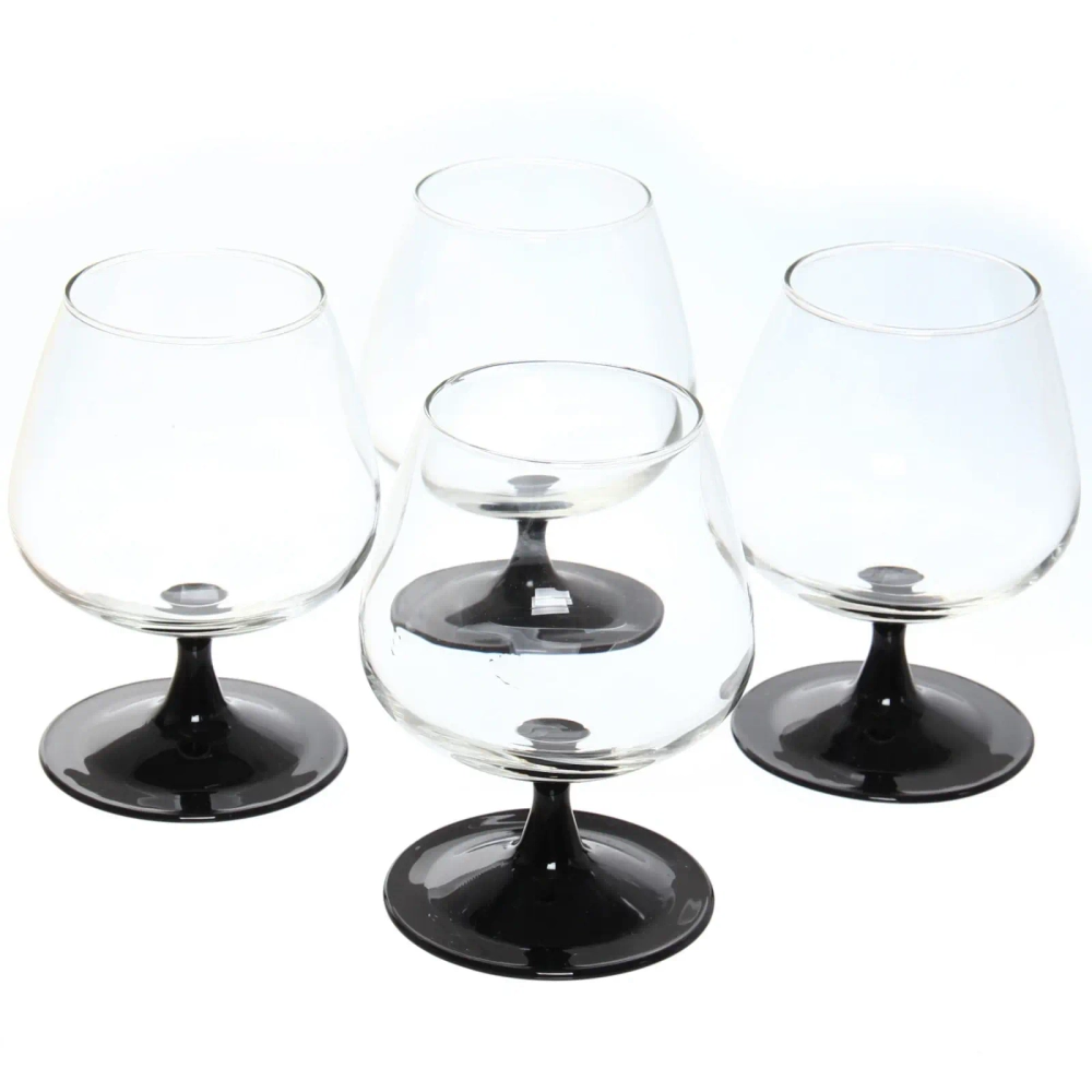 Набор фужеров для коньяка 4шт 410мл «Домино» J3030