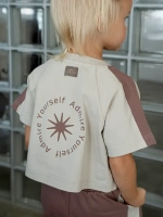 Костюм для девочки, футболка и кюлоты