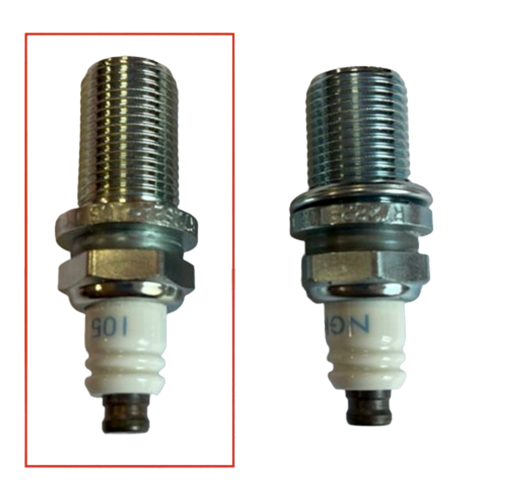 Свеча NGK R7282A-105 с длинной резьбой