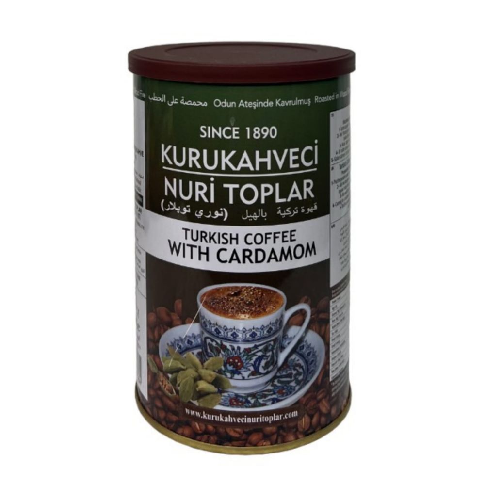 Кофе молотый Kurukahveci Nuri Toplar с кардамоном 250 г 2 шт