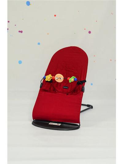 Good Luck Шезлонг-баунсер бордовый №1 до 9 кг