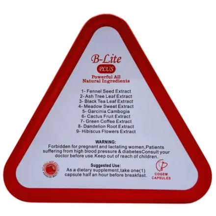 B- Lite Plus капсулы для похудения Билайт