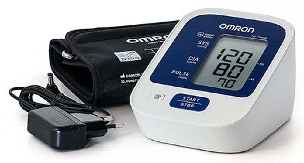 OMRON M2 Classic (манжета 22-42 см, адаптер)