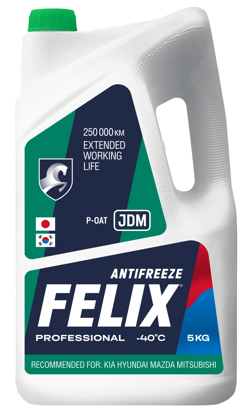 Антифриз Felix зеленый G12++JDM 5 кг