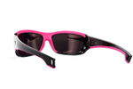 Спортивные очки LiP Tide / Gloss Black - Pink Rubber / PC / Vivide Silver Copper Smoke