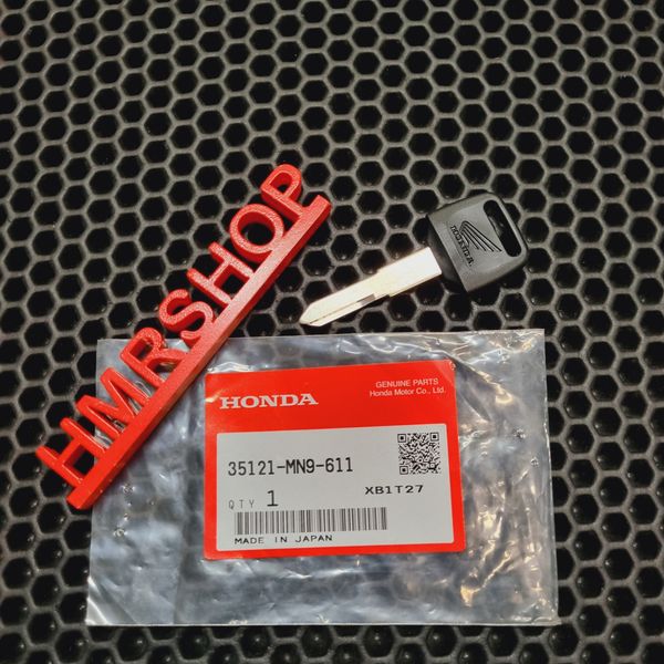 Honda Болванка ключа CBR 1100 XX 97-98 35121-MN9-611 аналог 35121-KE1-820 35121-MAM-840 35121-ML8-810 35121-MT3-610 35121-MY9-660
