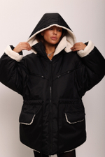 Парка утепленная