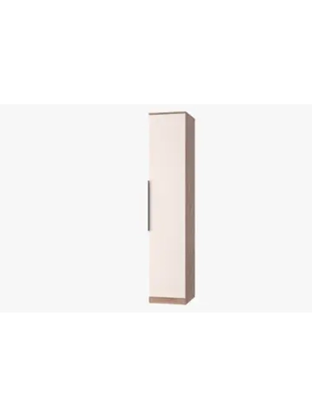 Шкаф-пенал с полками Бежевый 45х58х227 см