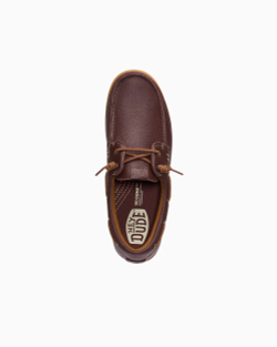 Топ-сайдеры Hey Dude Harbor Lo Craft Leather