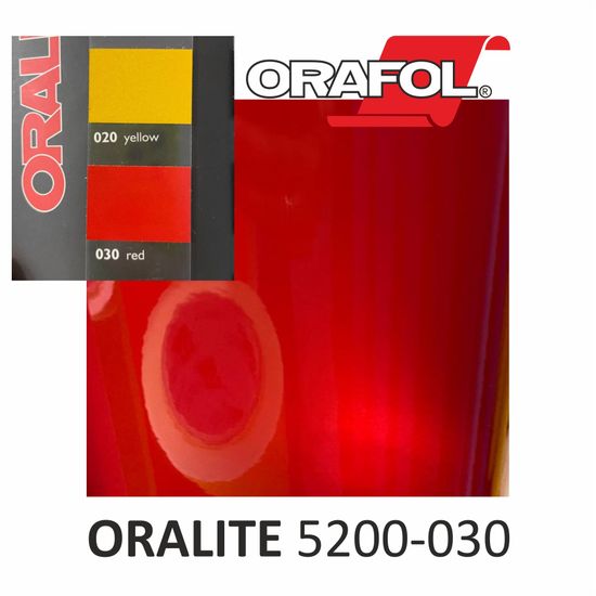 Пленка ORALITE 5200-030 1.235м*50м красная