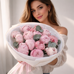 Букет из пионов "Мечта Жасмин"