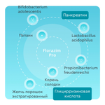FLORAZIM PRO, Флоразим ПРО с ферментами и пептидными ультрализатами лакто-бифидо бактерий