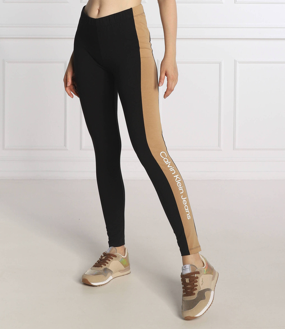 леггинсы CALVIN KLEIN JEANS - черный(J20J219947)