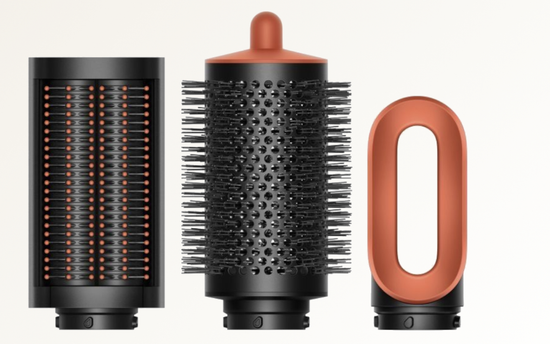 Стайлер Dyson Airwrap i.d. Long HS08 Straight+Wavy, синий/оранжевый (Vinca Blue/Topaz) EU